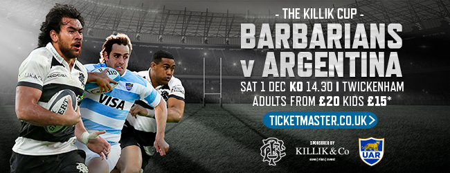 Barbarians Vs Argentina